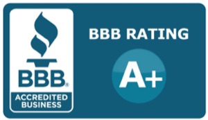 Better Business Bureau accredited business badge for Economy Septic Service